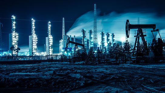 Добыча нефти и природного газа