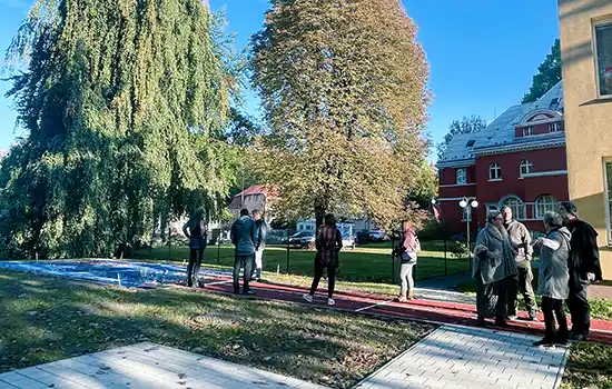 Ревіталізація ігрового майданчика Тиршової початкової школи в Румбурку - Проект