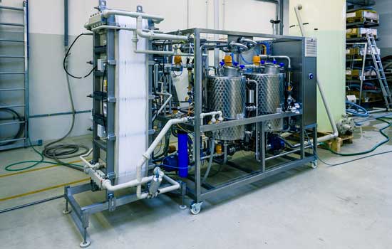 MEGA EWSU unit for tartrate stabilization