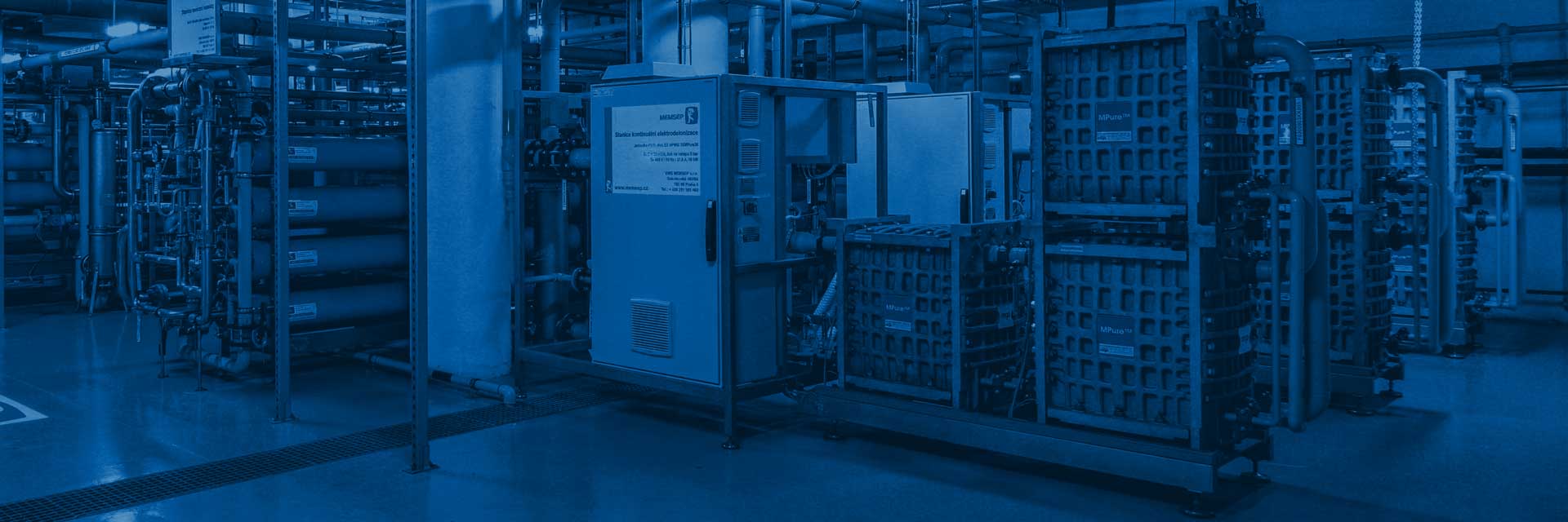 Potable water, process water, industrial water and wastewater treatment