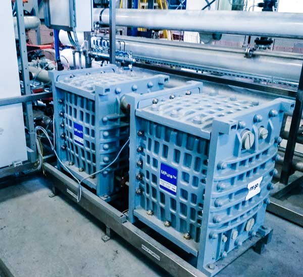 Modernization of process water treatment plant using high purity water