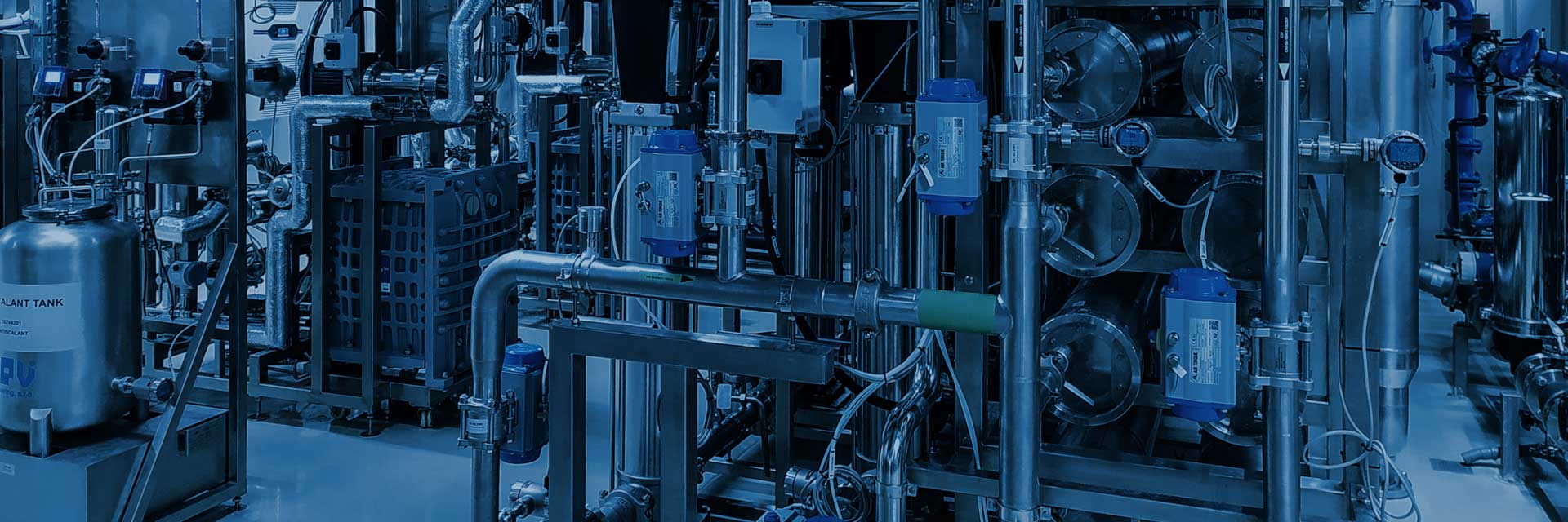 Production of ultrapure water for the pharmaceutical industry